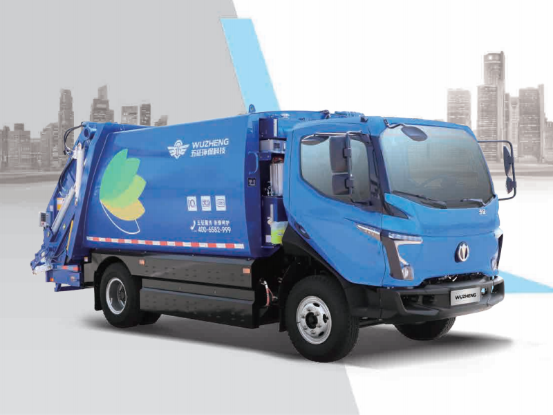 10m³ Electric Garbage Compactor Truck 5