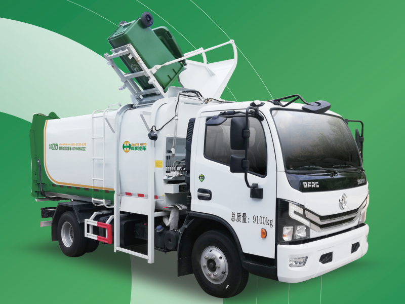 10m³ Diesel Automated Waste Collection Truck3
