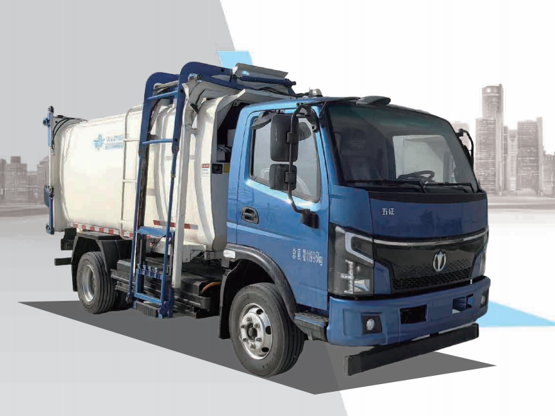 10m³ Electric Side-Loading Compactor Truck 4
