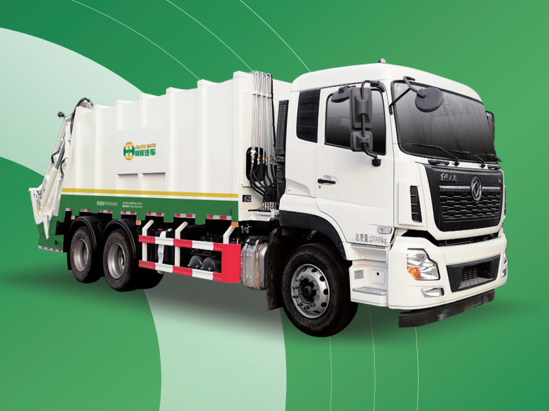 12m³，24m³Diesel Hook Loader Truck4