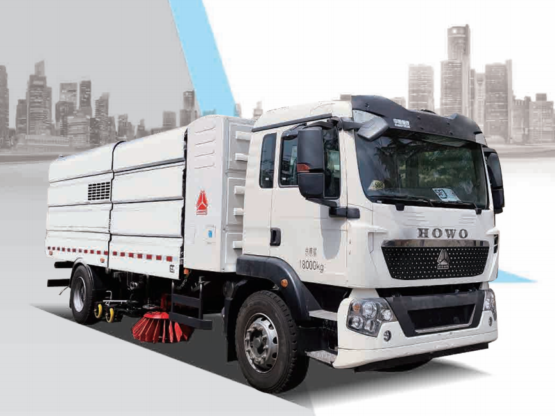 18-Ton Pure Electric Sweeper-Washer Truck