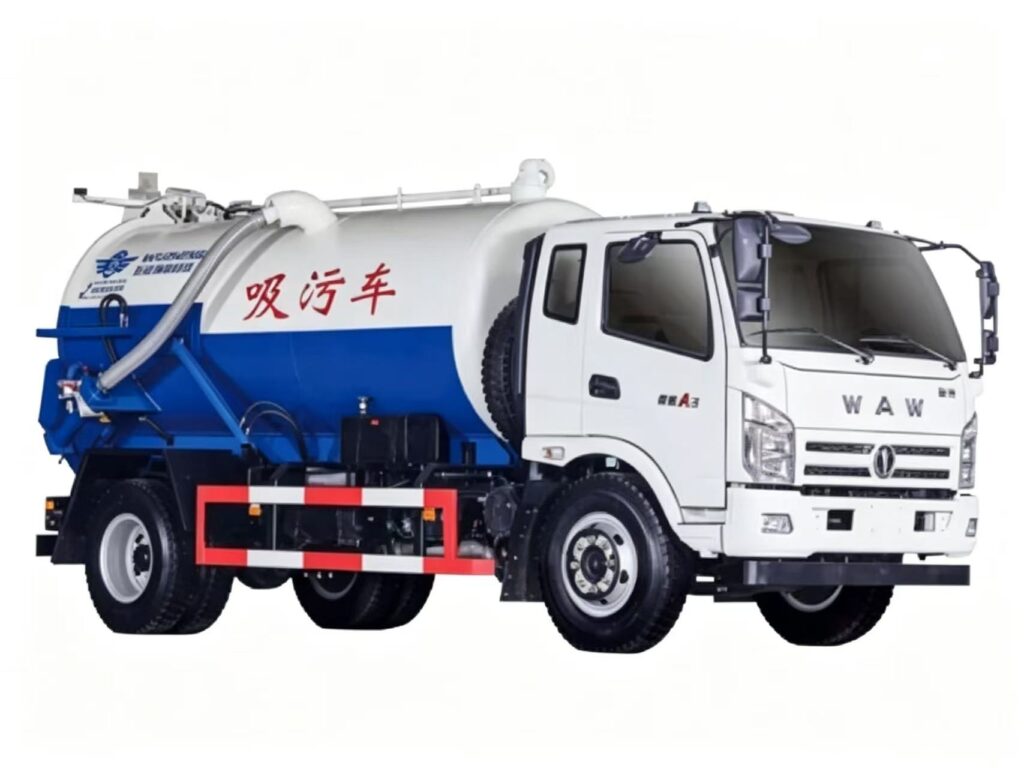 5m³ Vacuum Suction Truck
