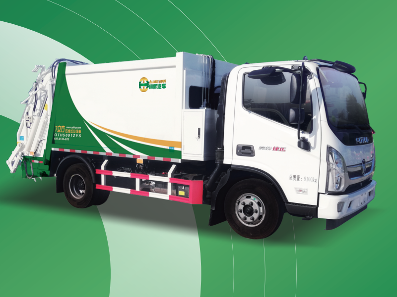 7m³Diesel Hook Loader Truck，Fuel-powered