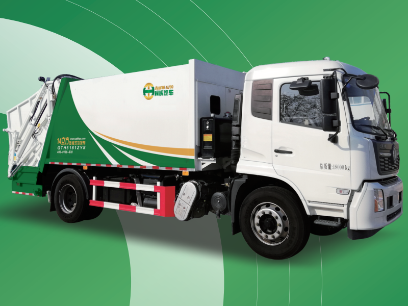 14m³Diesel Hook Loader Truck3