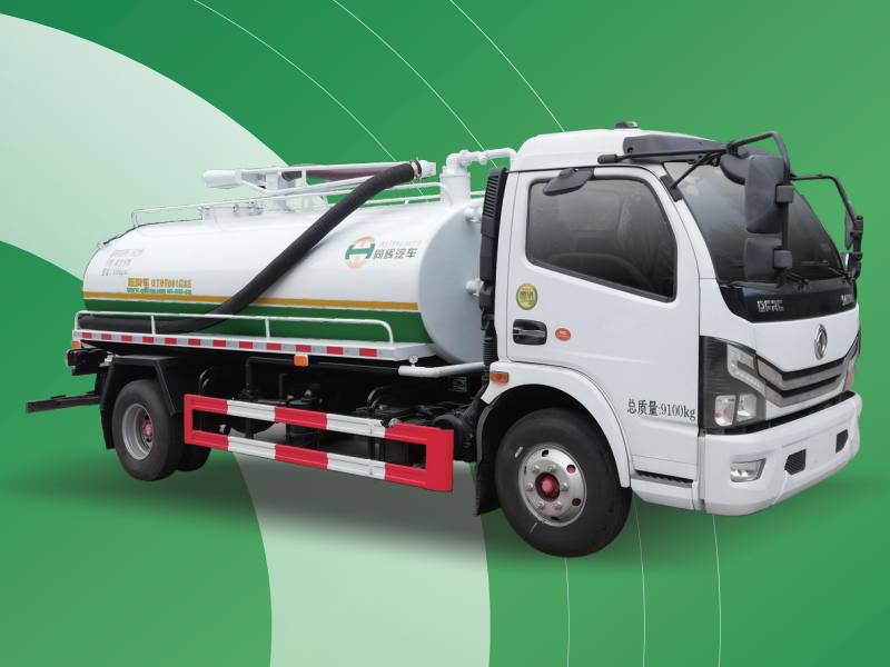 Diesel Vacuum Sewage Suction Truck