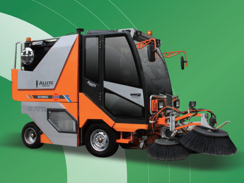 Diesel Street Sweeper Machine