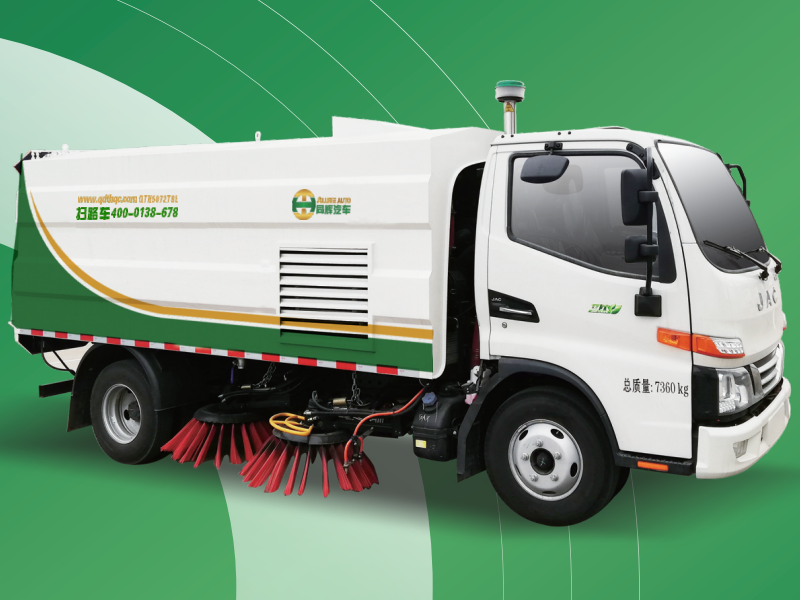 Diesel Street Sweeper Truck