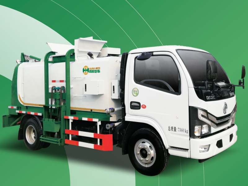 Diesel Kitchen Waste Collection Truck