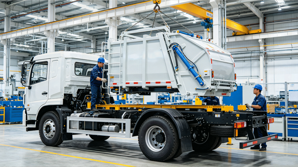Commercial chassis superstructure integration