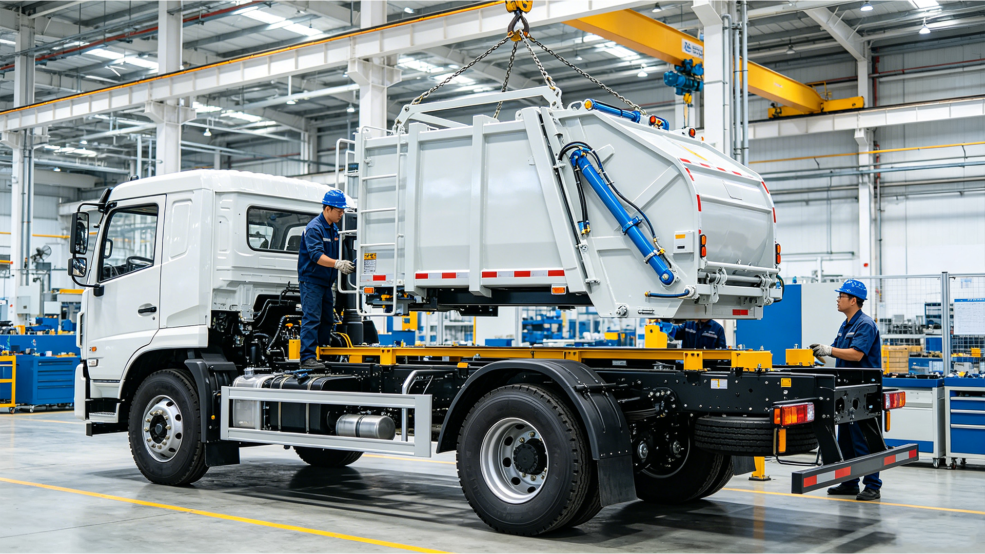 Commercial chassis superstructure integration