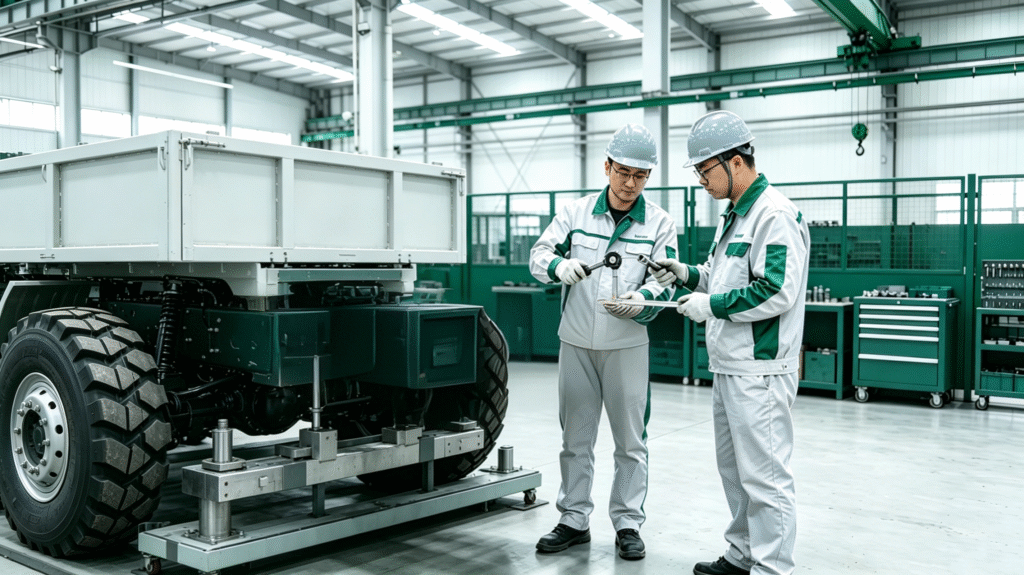 Precision industrial tooling frame assembly.